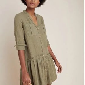 ANTHROPOLOGIE KatieTextured Utility Tunic